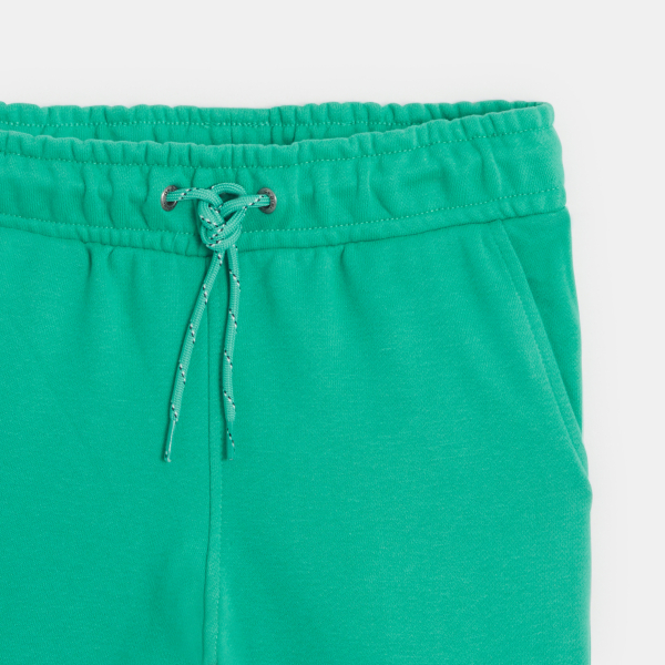 بنطال ركض موحد، بجيوب كارغو باللون الأخضر للأولاد